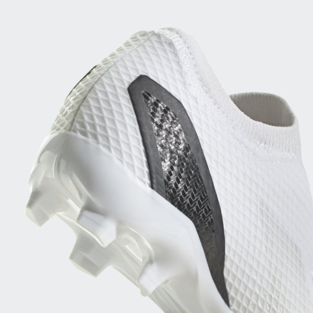 X Speedportal.3 Tacos De Fútbol Para Terreno Firme Sin Cordones Adidas Blanco