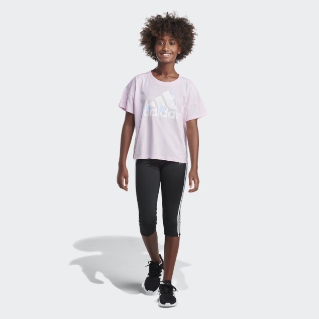 Camiseta Adidas Oversize Rosa