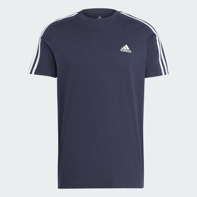 Camiseta Essentials Single Jersey 3 Rayas Tinta Adidas