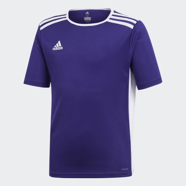 Camiseta Morada Adidas Entrada