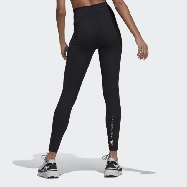 Negro Adidas By Stella Mccartney Truepurpose Leggings De Entrenamiento Caliente
