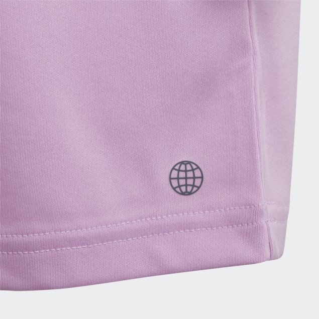 Adidas X Lego Play Polo Vestido Lila Caliente