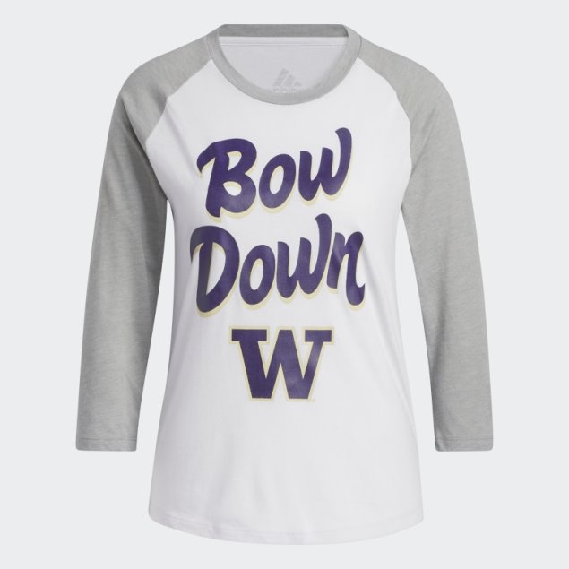 Camiseta Adidas Manga 3/4 Baseball Gris