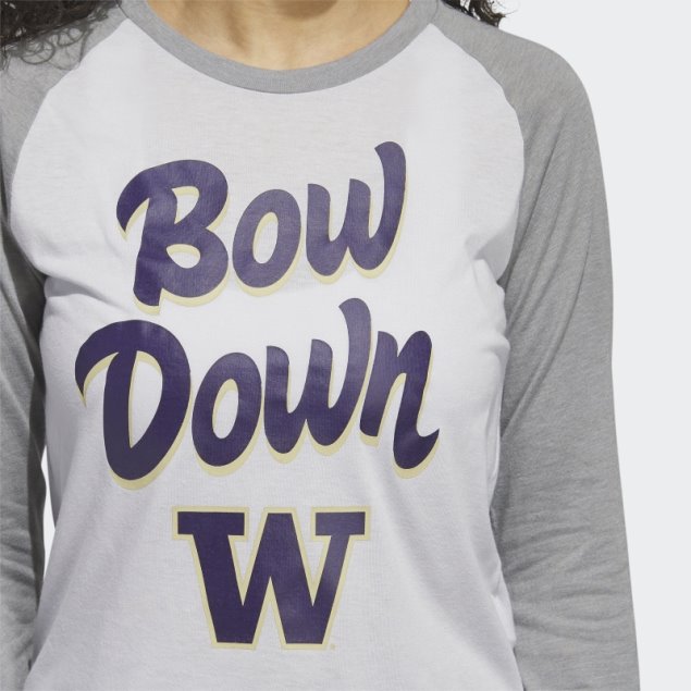 Camiseta Adidas Manga 3/4 Baseball Gris