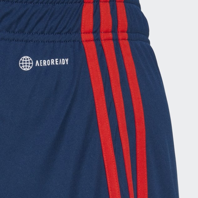 Pantalón Corto Adidas Olympique Lyonnais 22/23 Segunda Equipación Azul Misterio