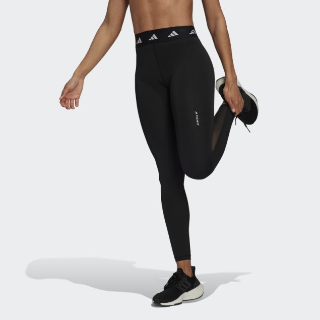 Adidas Leggins Largos Techfit Negros