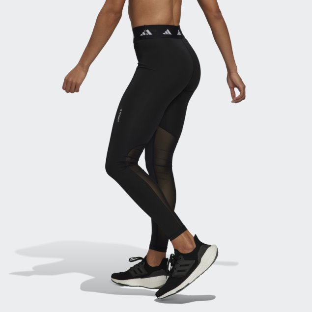 Adidas Leggins Largos Techfit Negros