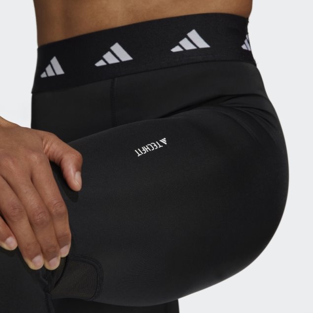 Adidas Leggins Largos Techfit Negros