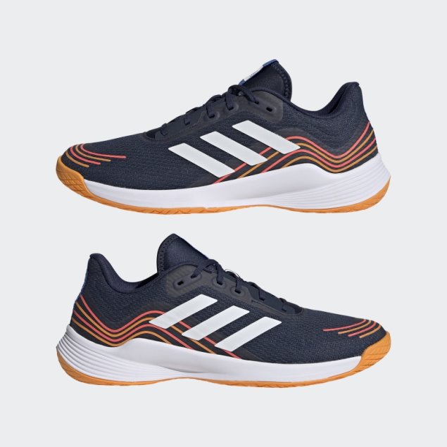 Zapatillas De Voleibol Adidas Novaflight Azul Marino