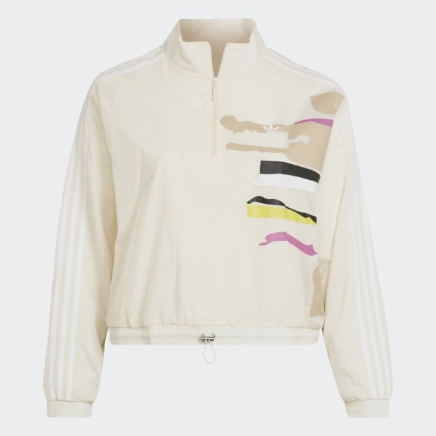 Sudadera Adidas Ecru Tint Thebe Magugu (talla Grande)