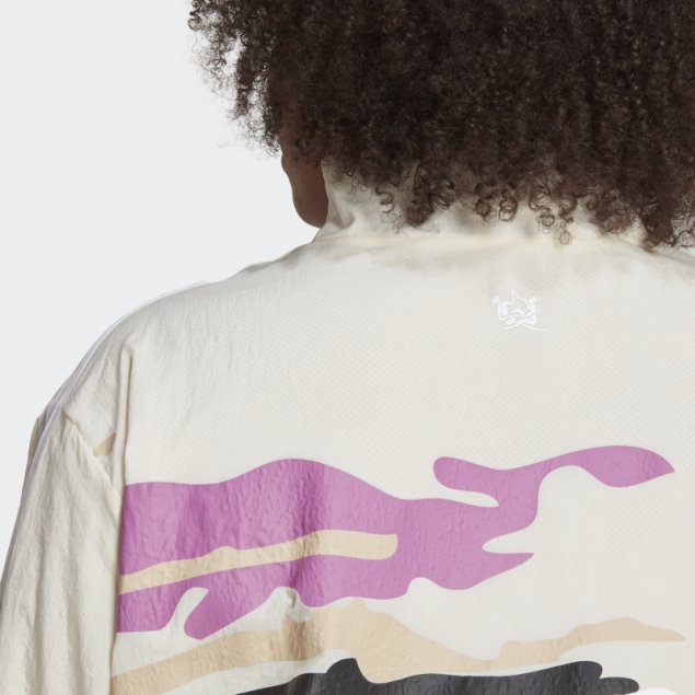 Sudadera Adidas Ecru Tint Thebe Magugu (talla Grande)