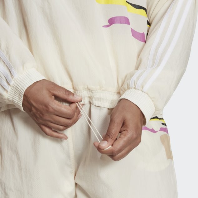 Sudadera Adidas Ecru Tint Thebe Magugu (talla Grande)