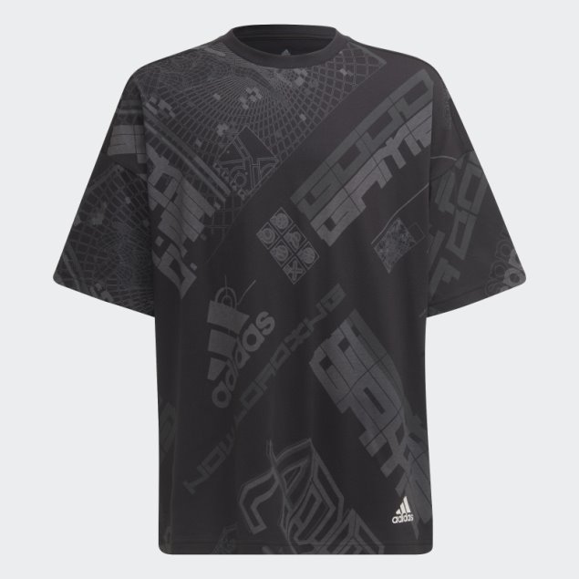 Camiseta Adidas Arkd3 Allover Print Negra