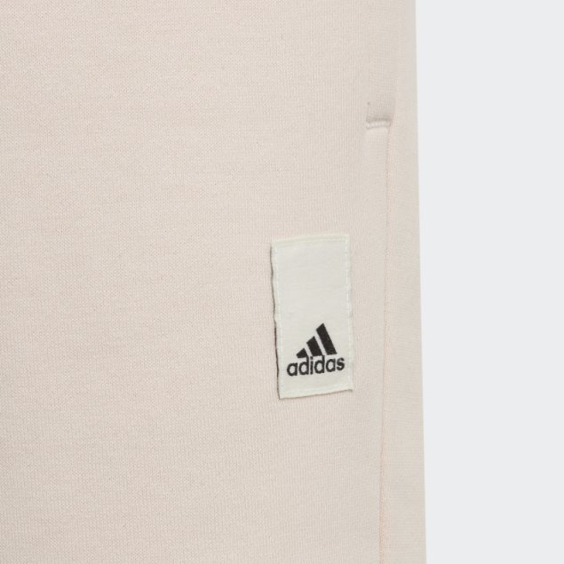 Pantalones De Pernera Ancha De Felpa De Algodón De Cuarzo Salón Adidas