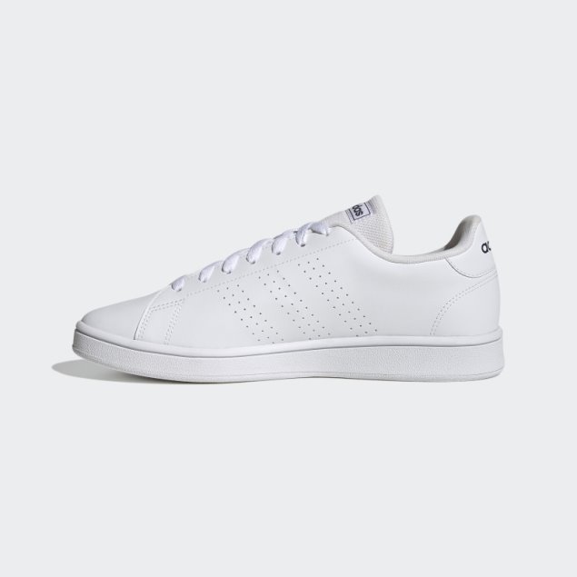 Blanco Adidas Advantage Base Court Zapatos De Estilo De Vida