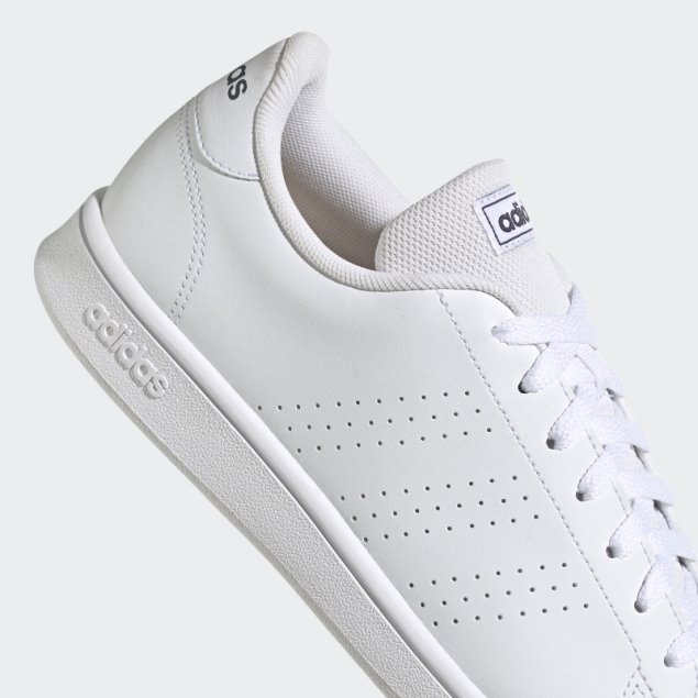 Blanco Adidas Advantage Base Court Zapatos De Estilo De Vida