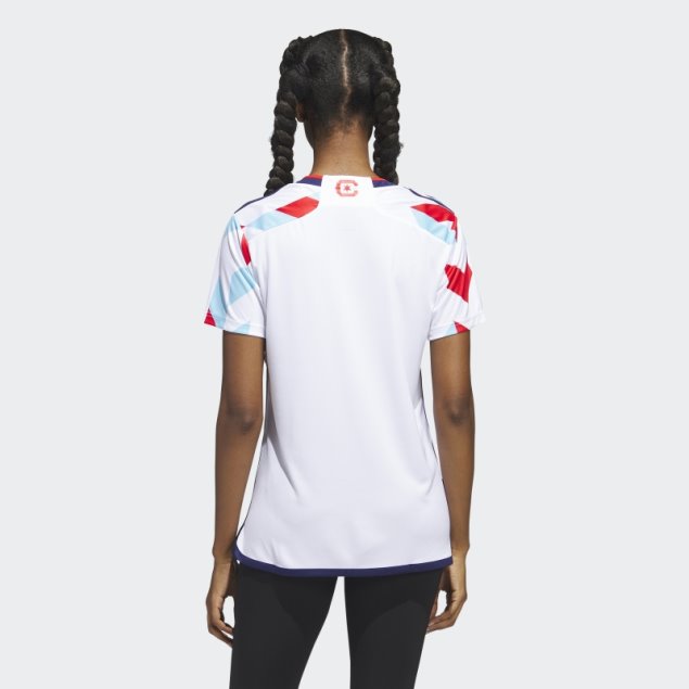 Camiseta Adidas Chicago Fire 23/24 Segunda Equipación Blanco