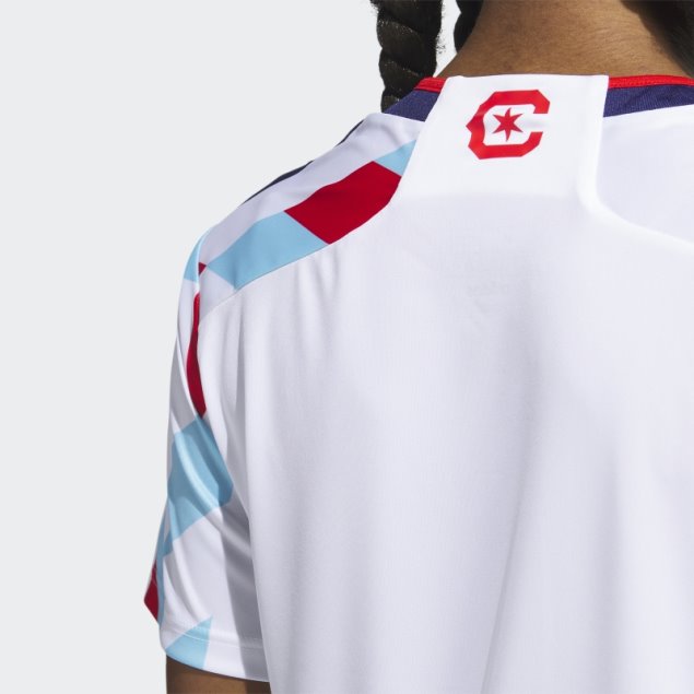 Camiseta Adidas Chicago Fire 23/24 Segunda Equipación Blanco