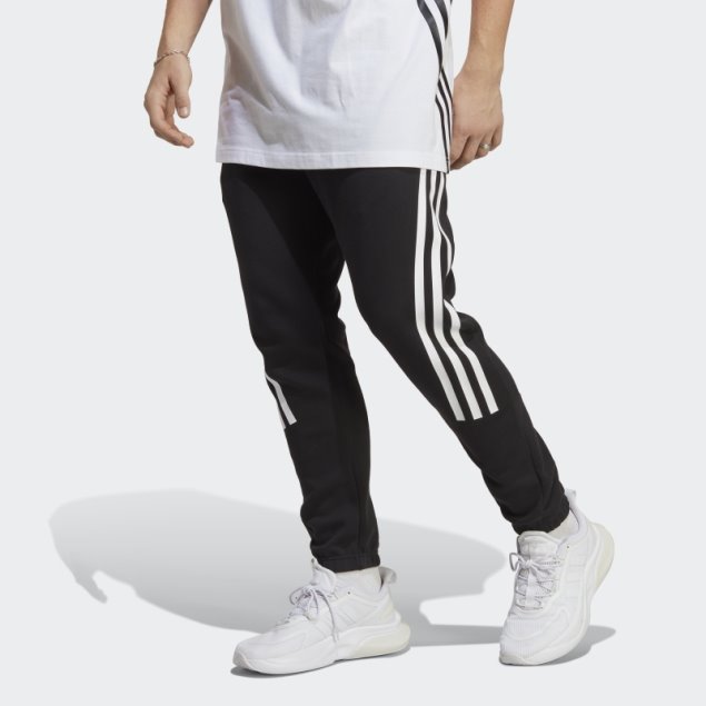 Pantalones Adidas Future Icons 3 Rayas Negros