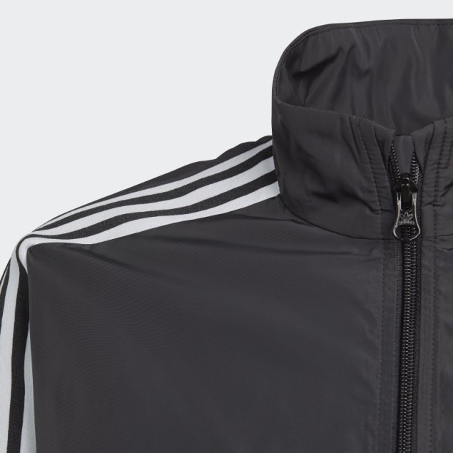 Chaqueta De Chándal Corta Adicolor Adidas Negro