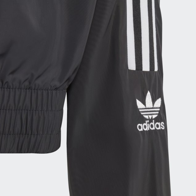 Chaqueta De Chándal Corta Adicolor Adidas Negro
