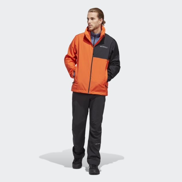 Adidas Terrex Multi Rain.rdy Chaqueta De Lluvia De 2 Capas Naranja Moda