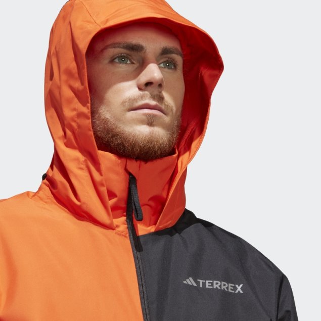 Adidas Terrex Multi Rain.rdy Chaqueta De Lluvia De 2 Capas Naranja Moda