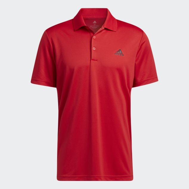 Polo Adidas Rojo Performance Primegreen Moda