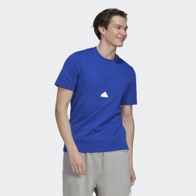 Camiseta Clásica Adidas Azul