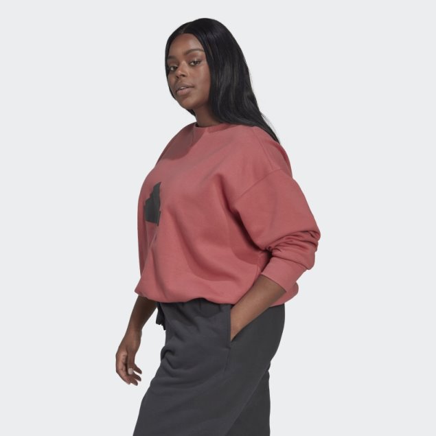 Adidas Sudadera Roja (talla Grande)