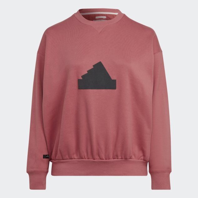 Adidas Sudadera Roja (talla Grande)