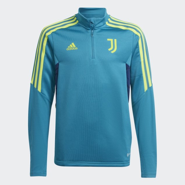 Camiseta De Entrenamiento Juventus Condivo 22 Verde Azulado Adidas