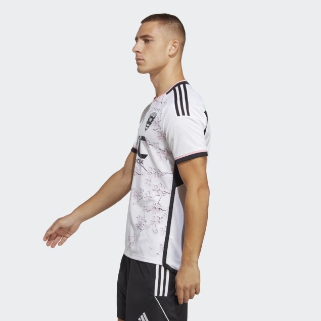 CC Blanca Camiseta Autentica Visitante Del United 23/24 Adidas