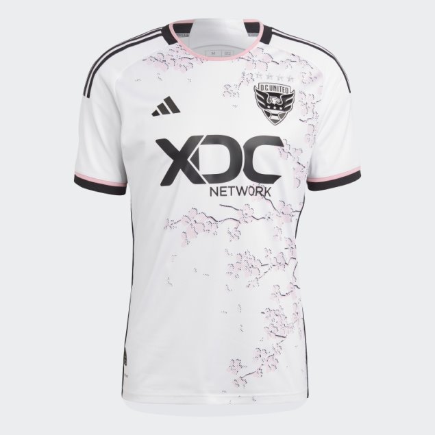 CC Blanca Camiseta Autentica Visitante Del United 23/24 Adidas