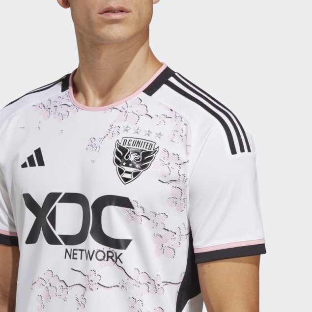 CC Blanca Camiseta Autentica Visitante Del United 23/24 Adidas