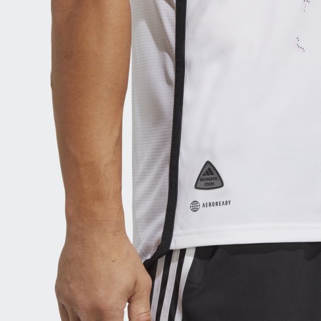 CC Blanca Camiseta Autentica Visitante Del United 23/24 Adidas