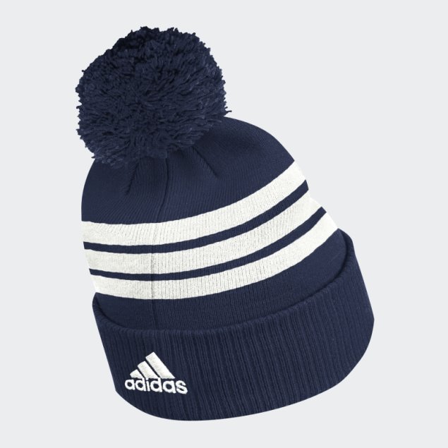 Adidas Jets Gorro Con Pompón Nhl-wje-524