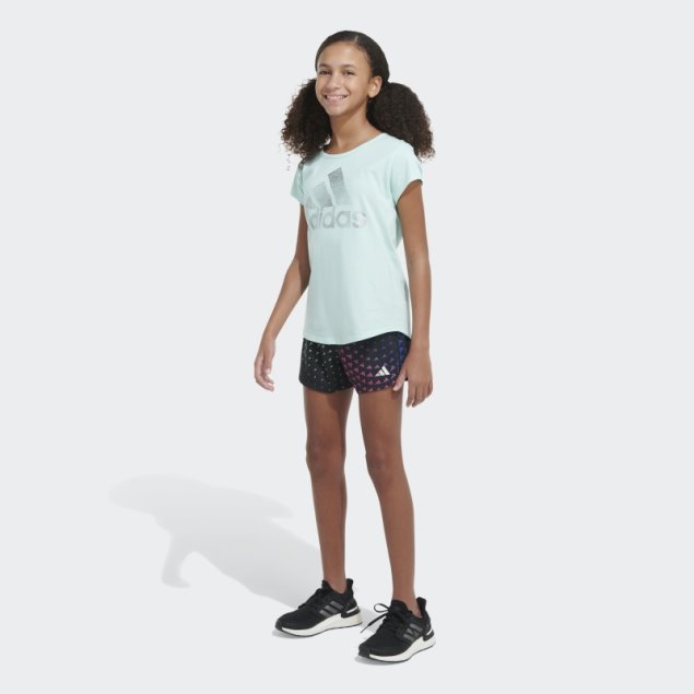 Pantalón Corto Adidas Aop Negro Pacer23