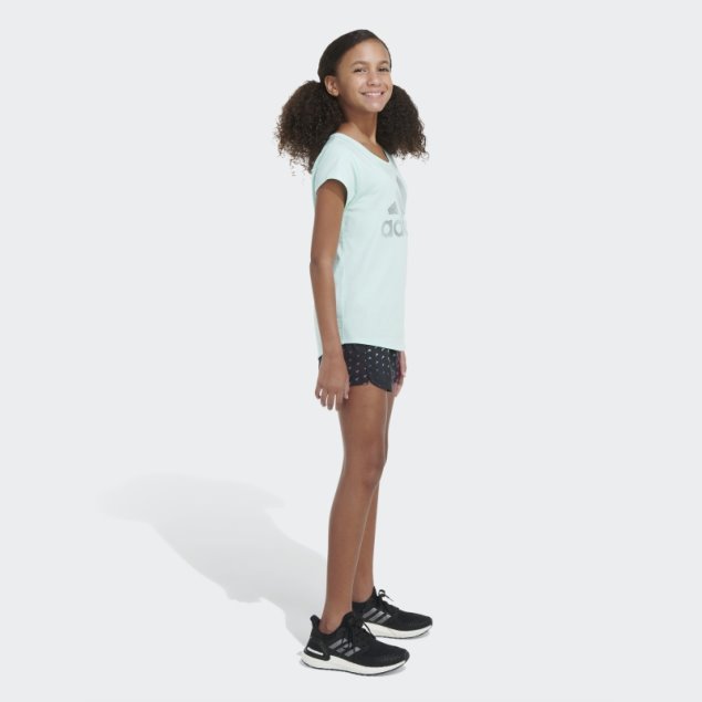 Pantalón Corto Adidas Aop Negro Pacer23