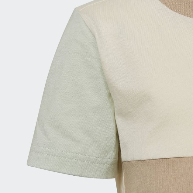 Sudadera Adidas Colorblock Crew Verde