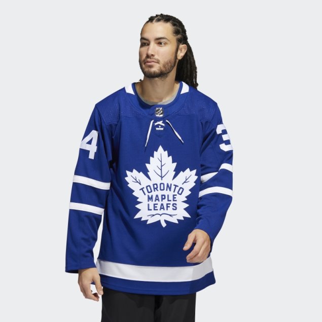 Royal 08 Ccm-sld Maple Leafs Matthews Home Camiseta Auténtica Adidas