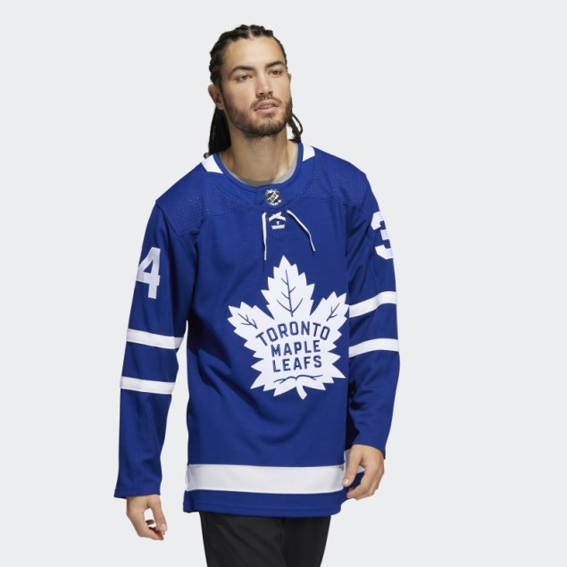 Royal 08 Ccm-sld Maple Leafs Matthews Home Camiseta Auténtica Adidas