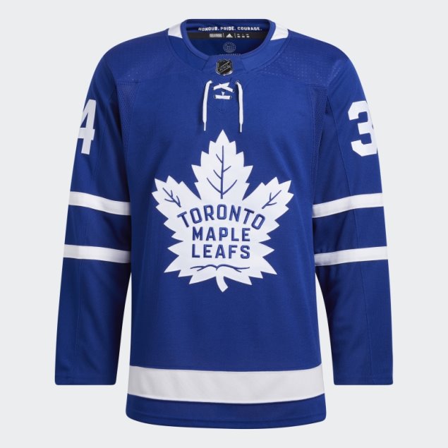 Royal 08 Ccm-sld Maple Leafs Matthews Home Camiseta Auténtica Adidas