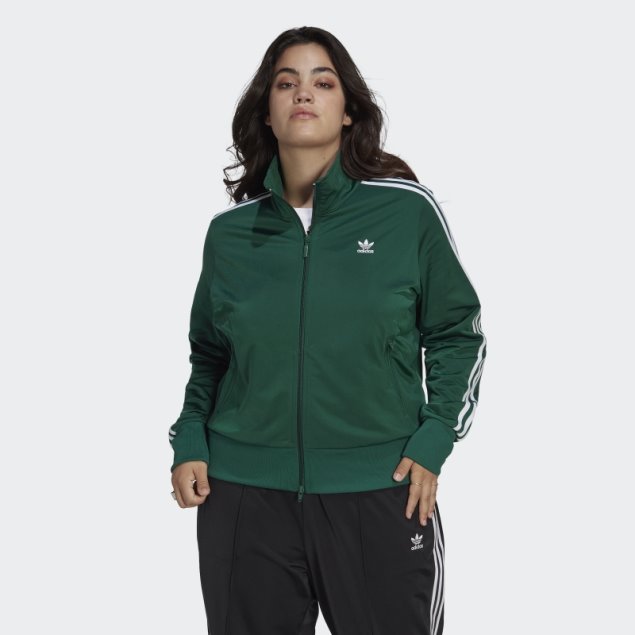 Chaqueta Deportiva Adidas Verde Oscuro Adicolor Classics Firebird (talla Grande)