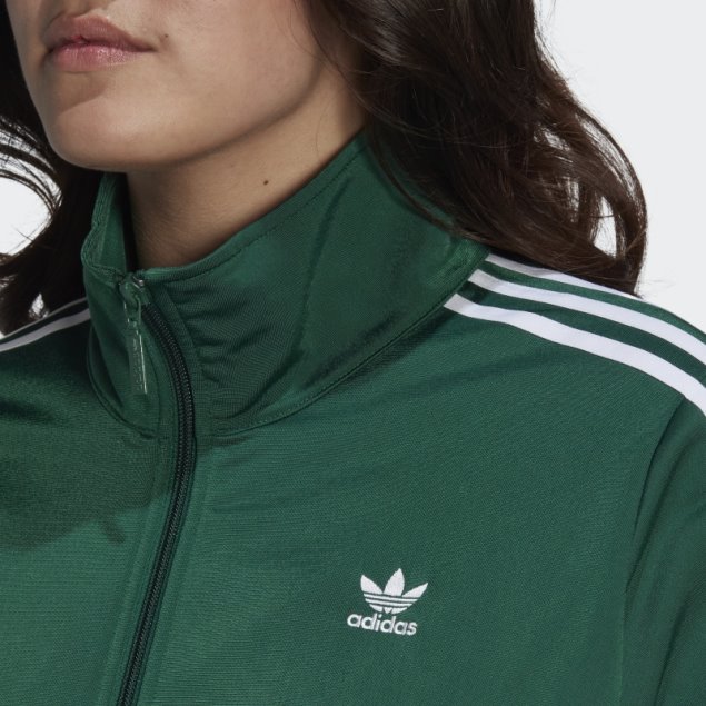 Chaqueta Deportiva Adidas Verde Oscuro Adicolor Classics Firebird (talla Grande)