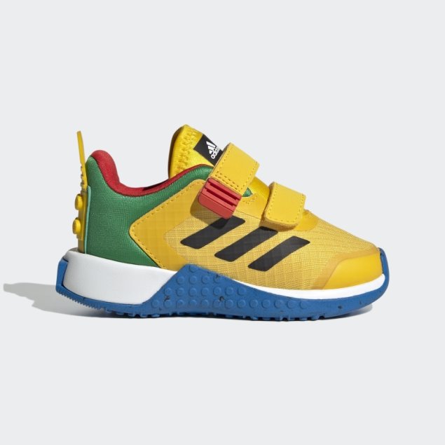 Eqt Amarillo Adidas Dna X Lego Two-strap Hook-and-loop Zapatos Moda