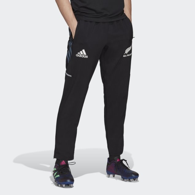 Pantalones De Presentacion All Blacks Rugby Adidas Negro