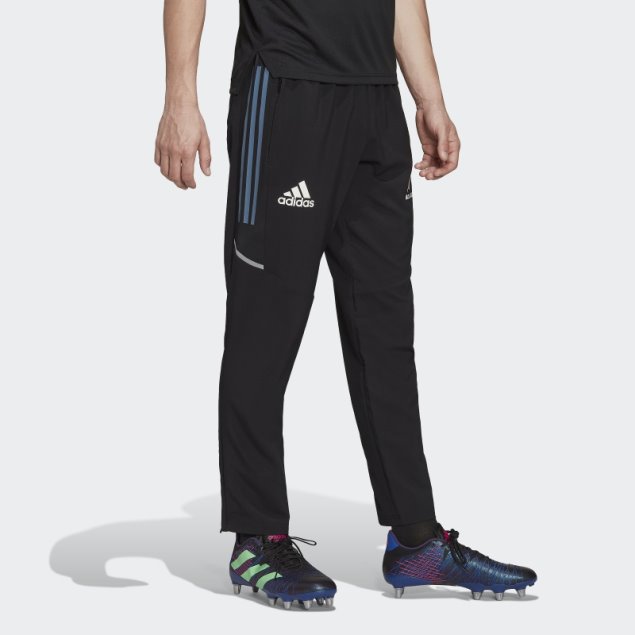 Pantalones De Presentacion All Blacks Rugby Adidas Negro