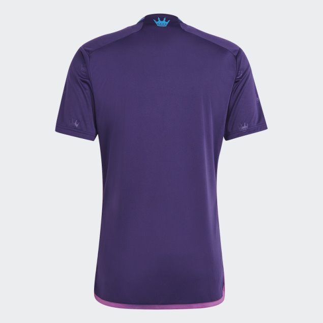 Camiseta Adidas Charlotte Fc 23/24 Segunda Equipación Violeta Oscuro
