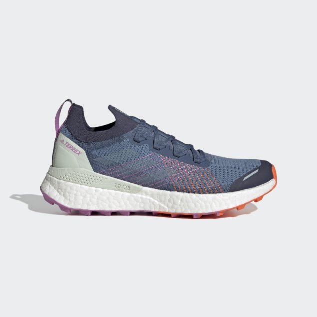 Azul Alterado Adidas Terrex Two Ultra Primeblue Trail Zapatillas De Running